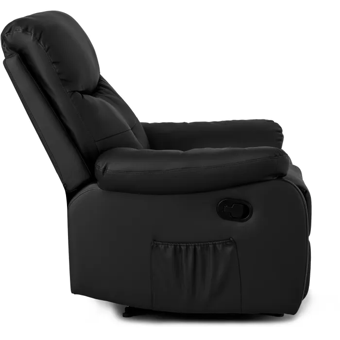 Масажне крісло MEBEL ELITE INTER, екошкіра: Чорний фото №9