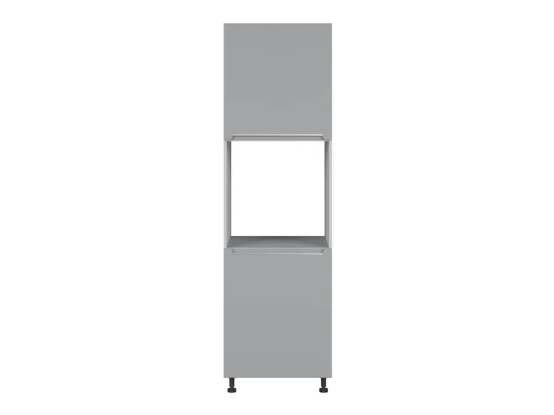 BRW Кухонный шкаф для встраиваемого духового шкафа Iris 60 см левый ferro, гренола серый/ферро FB_DPS_60/207_L/L-SZG/FER фото №1