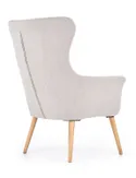 Крісло м'яке HALMAR COTTO світло-сірий фото thumb №4