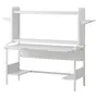 IKEA FREDDE ФРЕДДЕ, геймерський стіл, білий, 140/185x74x146 см 104.510.68 фото