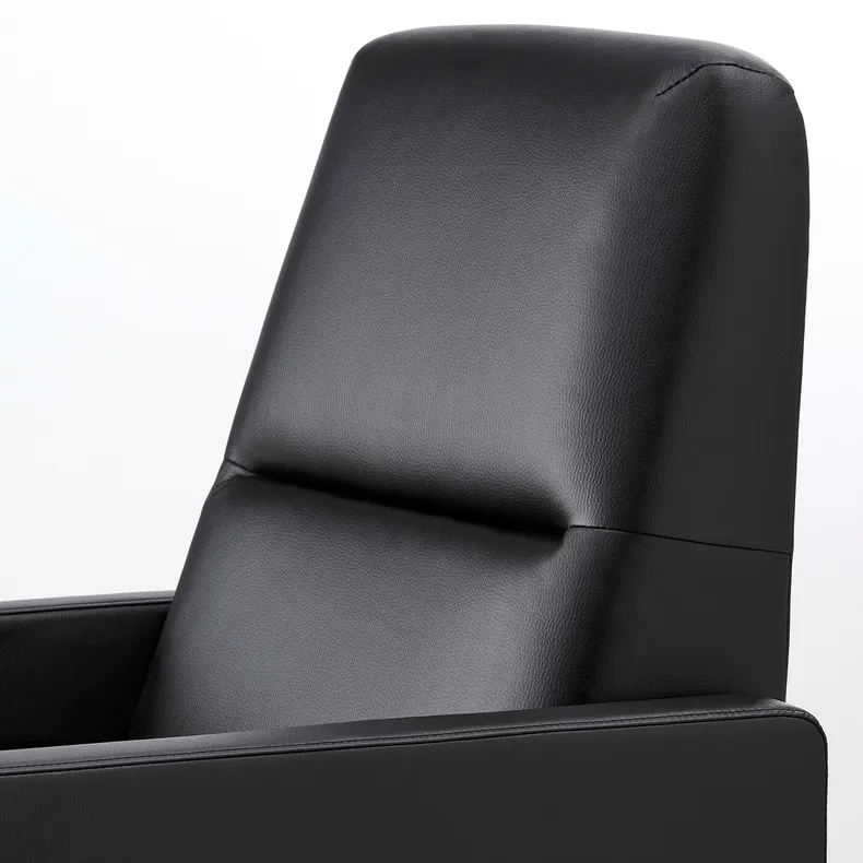 IKEA GISTAD ГІСТАД, крісло розкладне, Бомстад чорний 404.504.25 фото №6