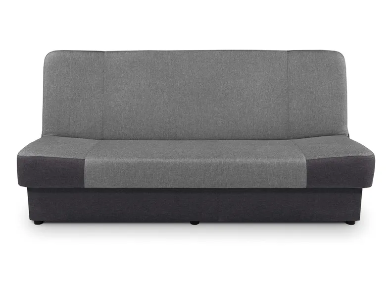 BRW Тримісний диван-ліжко ANIA з ящиком для зберігання сіра тканина, Falcone 21 Silver/Falcone 68 Grey WE-ANIA-3K-G2_BB082F фото №1