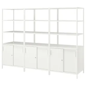 IKEA TROTTEN ТРОТТЕН, комбінація шаф, білий, 240x180 см 594.420.82 фото