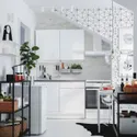 IKEA KNOXHULT КНОКСХУЛЬТ, кухня, белый глянец, 120x61x220 см 291.804.68 фото thumb №3