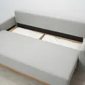 IKEA GRUNNARP ГРУННАРП, 3-местный диван-кровать, светло-серый 804.856.30 фото thumb №7