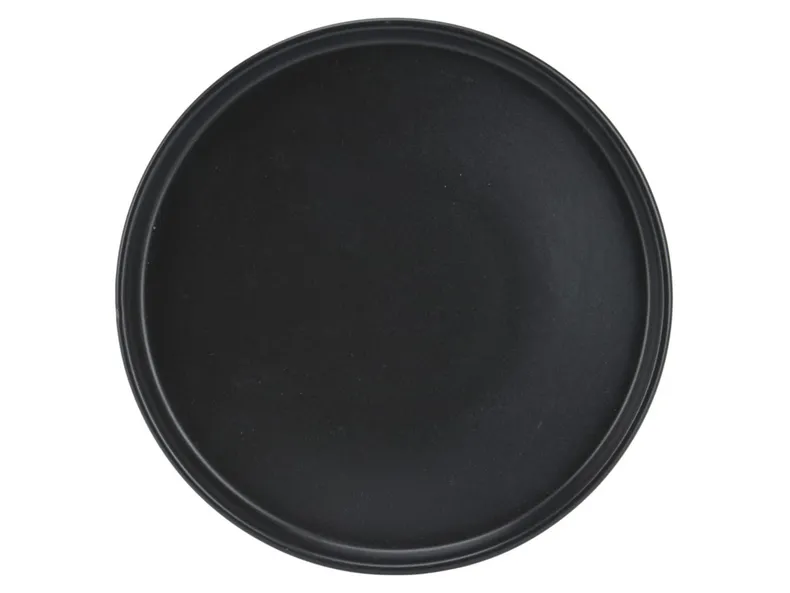 BRW керамический столовый набор из 16 предметов черный 094480 фото №3