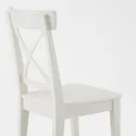 IKEA INGATORP ИНГАТОРП / INGOLF ИНГОЛЬФ, стол и 6 стульев, белый / белый, 155 / 215 см 192.968.84 фото thumb №7