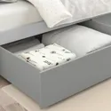 IKEA SMYGA СМИГА, ящик кроватный, светло-серый, 99x91x29 см 705.078.21 фото thumb №2
