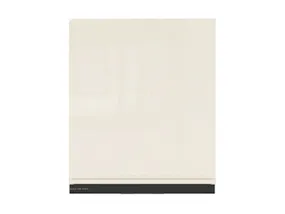 BRW Верхний кухонный шкаф Sole 60 см с вытяжкой слева магнолия глянец, альпийский белый/магнолия глянец FH_GOO_60/68_L_FL_BRW-BAL/XRAL0909005/CA фото