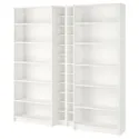 IKEA BILLY БІЛЛІ / GNEDBY ГНЕДБЮ, книжкова шафа, білий, 200x28x202 см 990.178.36 фото thumb №1