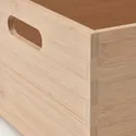IKEA UPPDATERA УППДАТЕРА, коробка для зберігання, світлий бамбук, 24x32x15 см 805.207.18 фото thumb №2