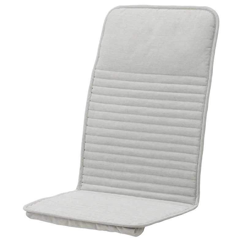 IKEA POÄNG ПОЕНГ, подушка для дитячого крісла, КНІСА світло-бежевий 404.896.68 фото №1