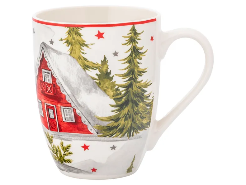 BRW Кружка NBC Christmas Mug Winter Time 370 мл микс-дизайн 096375 фото №2