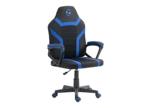 BRW Поворотне крісло Gambit синє OBR-GAMBIT-NIEBIESKI фото