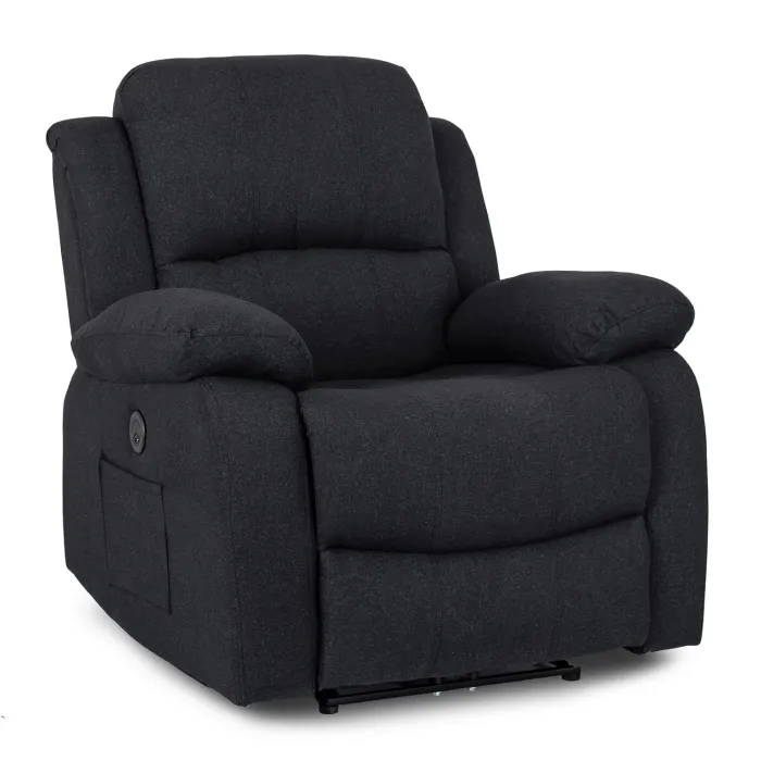 Масажне крісло MEBEL ELITE BONO 2, тканина: чорний фото №9