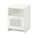 IKEA BRIMNES БРИМНЭС, тумба прикроватная, белый, 39x41 см 102.349.42 фото thumb №1