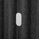 IKEA EILIF ЭЙЛИФ, экран передвижной, темно-серый / черный, 80x150 см 893.874.75 фото thumb №5