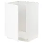 IKEA METOD МЕТОД, підлогова шафа для мийки, білий Енкопінг/білий імітація дерева, 60x60 см 394.733.76 фото