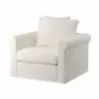IKEA GRÖNLID ГРЕНЛІД, крісло, ІНСЕРОС білий 995.017.67 фото