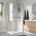 IKEA OPPEJEN ОППЕЙЕН / FOTINGEN ФОТІНГЕН, кутовий душ з 2 дверцятами/піддоном, 90x90x205 см 593.262.52 фото thumb №2