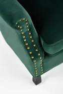 Крісло м'яке HALMAR TITAN темно-зелене фото thumb №6