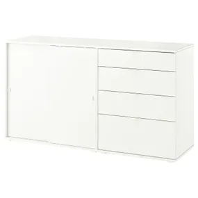 IKEA VIHALS ВІХАЛЬС, шафа, білий, 165x47x90 см 294.421.73 фото