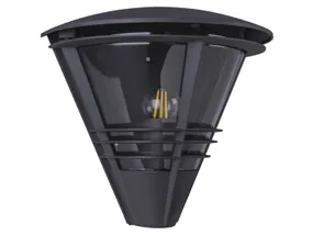 BRW Алюминиевый настенный светильник Salla черного цвета 093015 фото