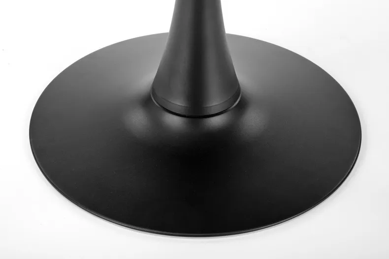 Кухонний стіл HALMAR OLMO 90x90 см, горіх / чорний фото №6