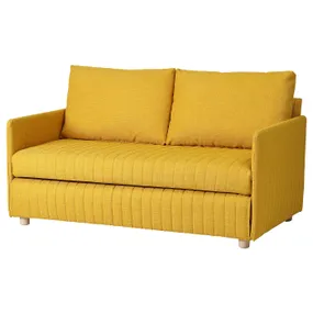 IKEA FRIDHULT ФРІДХУЛЬТ, диван-ліжко, Скіфтебо жовтий, 119 см 005.754.46 фото