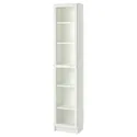 IKEA BILLY БІЛЛІ / OXBERG ОКСБЕРГ, книжкова шафа зі скляними дверцятам, білий/скло, 40x30x202 см 392.873.98 фото thumb №1