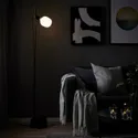 IKEA HÅRSLINGA ХОРСЛІНГА / TRÅDFRI ТРОДФРІ, торшер із лампою, чорний / розумний білий спектр 595.134.99 фото thumb №4