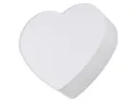 BRW Серце 2-точковий тканинний дитячий світильник білий 095011 фото thumb №5