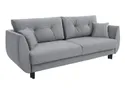 BRW Трехместный диван-кровать Merla с ящиком для хранения велюровый серый, Волшебный бархат 2217 SO3-MERLA-LX_3DL-G3_BB56B7 фото thumb №2