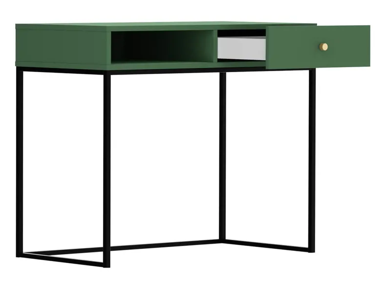 Письмовий стіл BRW Modeo, 100х55 см, зелений BIU1S_11-LAB/LAB фото №3