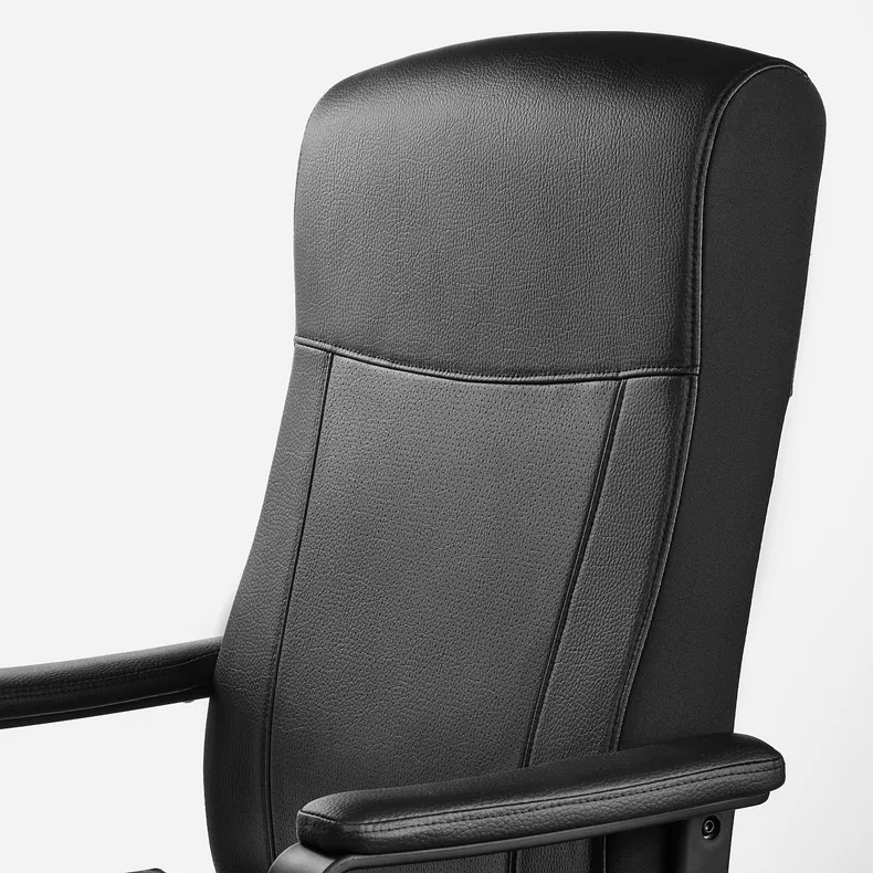 IKEA MILLBERGET МІЛЛЬБЕРГЕТ, обертовий стілець, МУРУП чорний 704.893.94 фото №5