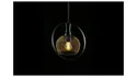 BRW Металевий підвісний світильник чорний Xalis 079924 фото thumb №3