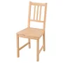 IKEA PINNTORP ПІННТОРП, стілець, світло-коричнева морилка 005.904.80 фото