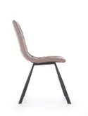 Кухонний стілець HALMAR K280 коричневий/чорний фото thumb №3