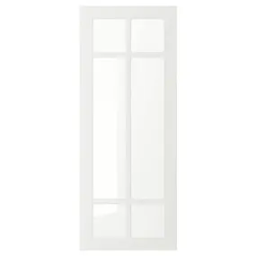IKEA STENSUND СТЕНСУНД, скляні дверцята, білий, 40x100 см 304.505.86 фото