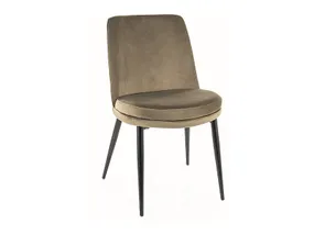 Кресло SIGNAL KAYLA Velvet, Bluvel 77 - оливковый фото