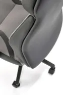 Крісло офісне, комп'ютерне HALMAR CHRONO, сірий/чорний фото thumb №11