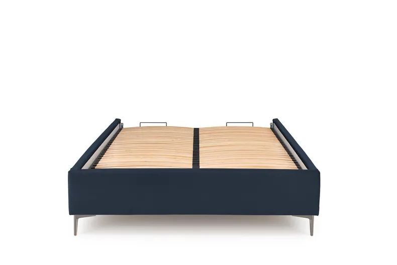 Корпус кровати HALMAR MODULO 160x200 см - темно-синий. Монолит 77 фото №1