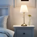 IKEA ÅRSTID ОРСТІД, настільна лампа, латунь/білий 303.213.73 фото thumb №2