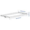 IKEA MITTZON МИТТЗОН, полка для каркаса с колесиками, белый, 80x4 см 005.286.38 фото thumb №5