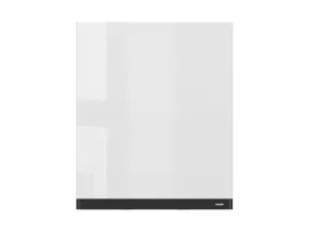 Кухонный шкаф BRW Top Line 60 см с вытяжкой слева белый глянец, альпийский белый/глянцевый белый TV_GOO_60/68_L_FL_BRW-BAL/BIP/CA фото