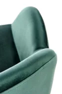 Кухонний стілець HALMAR K480 темно-зелений фото thumb №6