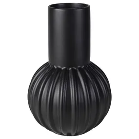 IKEA SKOGSTUNDRA СКОГСТУНДРА, ваза, чорний, 27 см 705.550.96 фото