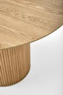 Обідній стіл HALMAR LOPEZ 120x120 см, натуральний дуб фото thumb №6
