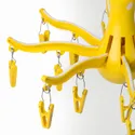 IKEA PRESSA ПРЕССА, сушилка с 16 прищепками, желтый 905.791.62 фото thumb №6
