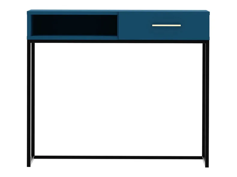 Письмовий стіл BRW Modeo, 100х55 см, синій BIU1S_10-BLC/BLC фото №2
